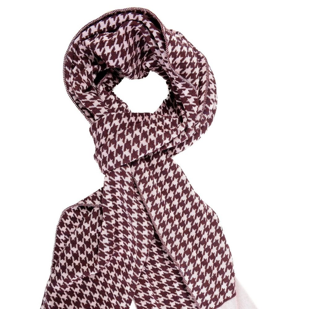 Just Cavalli Multi-Color Wool Checkered Scarf